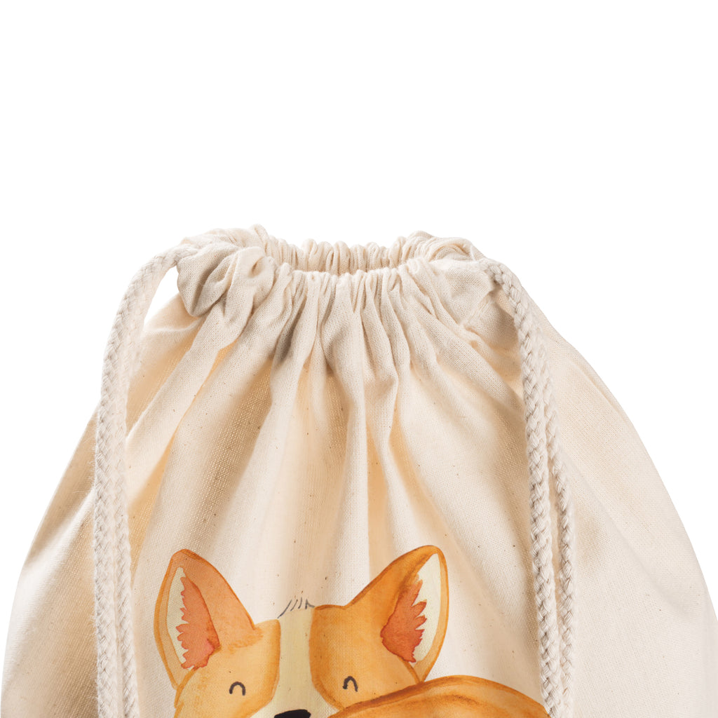 Sportbeutel Corgie Po Turnbeutel, Beutel, Sporttasche, Tasche, Stoffbeutel, Hund, Hundemotiv, Haustier, Hunderasse, Tierliebhaber, Hundebesitzer, Sprüche, Corgie, Hundeliebe, Motivation, Selbstliebe, Spruch