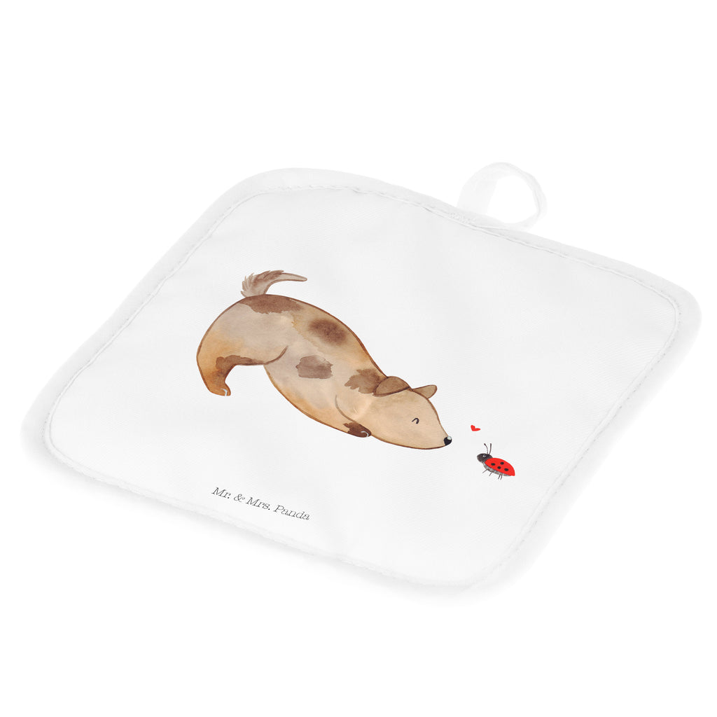 2er Set Topflappen  Hund Marienkäfer Topflappen, Topfuntersetzer, Ofenhandschuh, Topflappen Set, Topflappen lustig, Topflappen mit Spruch, Hund, Hundemotiv, Haustier, Hunderasse, Tierliebhaber, Hundebesitzer, Sprüche, Hunde, Hundespruch, Marienkäfer, Mischling, Mischlinghund