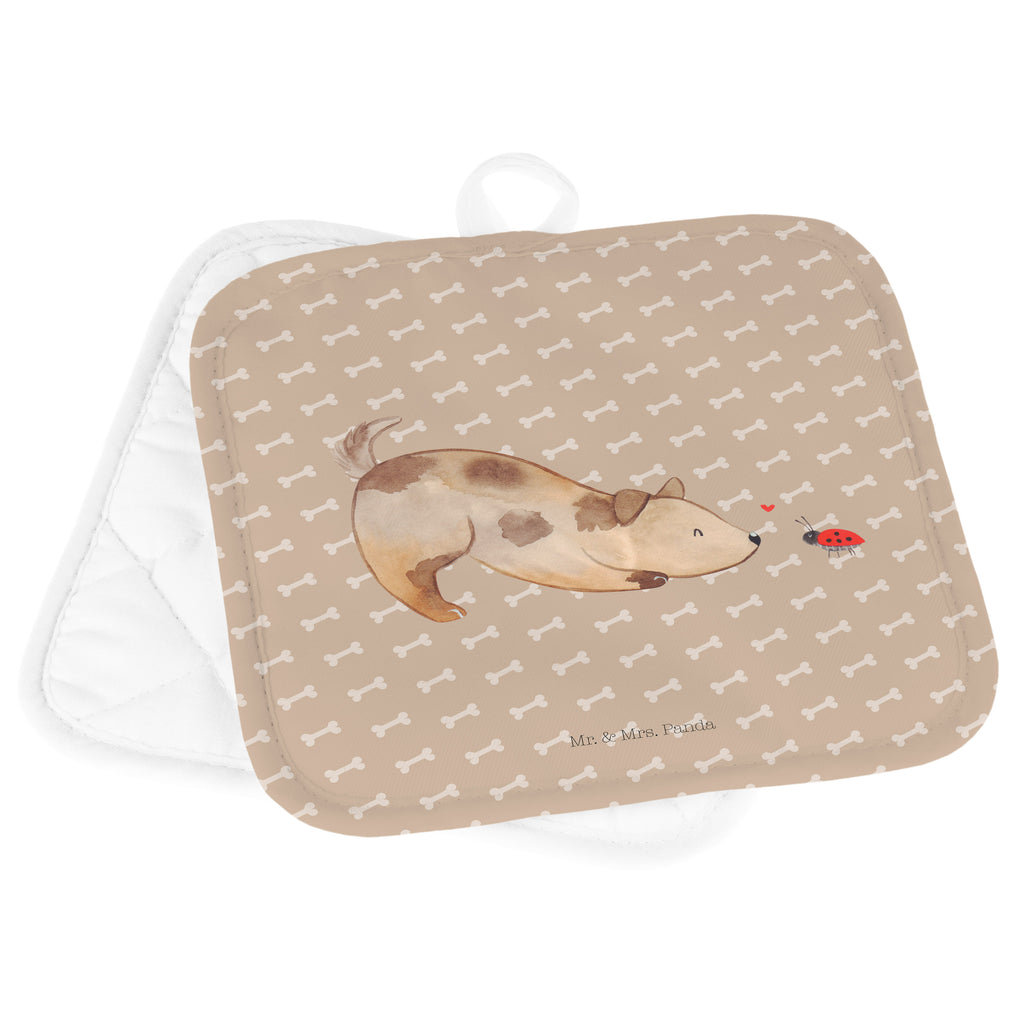 2er Set Topflappen  Hund Marienkäfer Topflappen, Topfuntersetzer, Ofenhandschuh, Topflappen Set, Topflappen lustig, Topflappen mit Spruch, Hund, Hundemotiv, Haustier, Hunderasse, Tierliebhaber, Hundebesitzer, Sprüche, Hunde, Hundespruch, Marienkäfer, Mischling, Mischlinghund