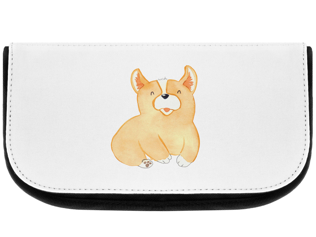 Kosmetiktasche Corgie Kosmetikbeutel, Kulturtasche, Kulturbeutel, Schminktasche, Make-Up Tasche, Hund, Hundemotiv, Haustier, Hunderasse, Tierliebhaber, Hundebesitzer, Sprüche, Corgie, Welsh Corgie Pembroke, britisch, Motivation, Spruch, Hundespruch, Lebensfreude