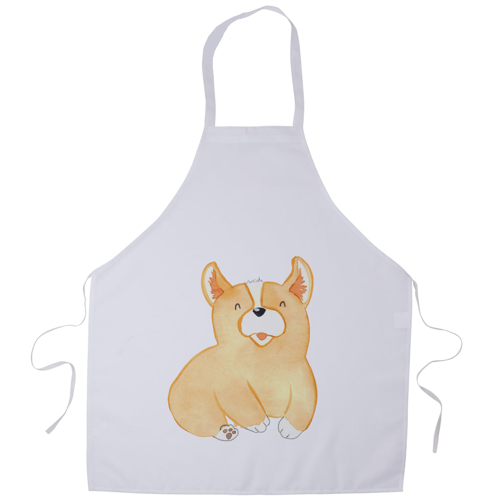 Kochschürze Corgie Schürze, Backschürze, Küchenschürze, Grillschürze, Latzschürze, Hund, Hundemotiv, Haustier, Hunderasse, Tierliebhaber, Hundebesitzer, Sprüche, Corgie, Welsh Corgie Pembroke, britisch, Motivation, Spruch, Hundespruch, Lebensfreude