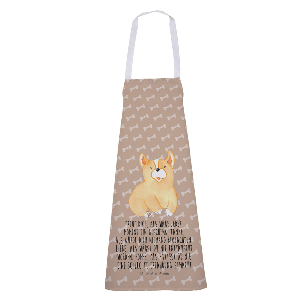 Kochschürze Corgie Schürze, Backschürze, Küchenschürze, Grillschürze, Latzschürze, Hund, Hundemotiv, Haustier, Hunderasse, Tierliebhaber, Hundebesitzer, Sprüche, Corgie, Welsh Corgie Pembroke, britisch, Motivation, Spruch, Hundespruch, Lebensfreude