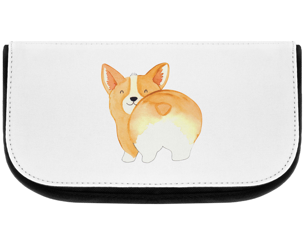 Kosmetiktasche Corgie Po Kosmetikbeutel, Kulturtasche, Kulturbeutel, Schminktasche, Make-Up Tasche, Hund, Hundemotiv, Haustier, Hunderasse, Tierliebhaber, Hundebesitzer, Sprüche, Corgie, Hundeliebe, Motivation, Selbstliebe, Spruch