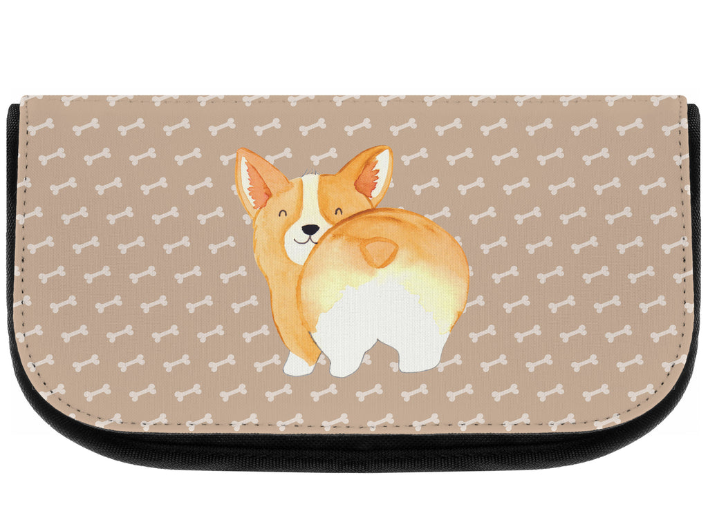 Kosmetiktasche Corgie Po Kosmetikbeutel, Kulturtasche, Kulturbeutel, Schminktasche, Make-Up Tasche, Hund, Hundemotiv, Haustier, Hunderasse, Tierliebhaber, Hundebesitzer, Sprüche, Corgie, Hundeliebe, Motivation, Selbstliebe, Spruch