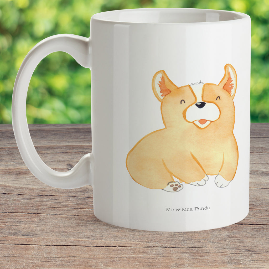 Kindertasse Corgie Kunststoff Tasse, Kindergarten, Tasse, Trinkbecher, Camping Becher, Kaffeetasse, Kunststoffbecher, Kindergartenbecher, Outdoorgeschirr, Kunststoffgeschirr, Reisebecher, Reisetasse, Kinderbecher, Hund, Hundemotiv, Haustier, Hunderasse, Tierliebhaber, Hundebesitzer, Sprüche, Corgie, Welsh Corgie Pembroke, britisch, Motivation, Spruch, Hundespruch, Lebensfreude