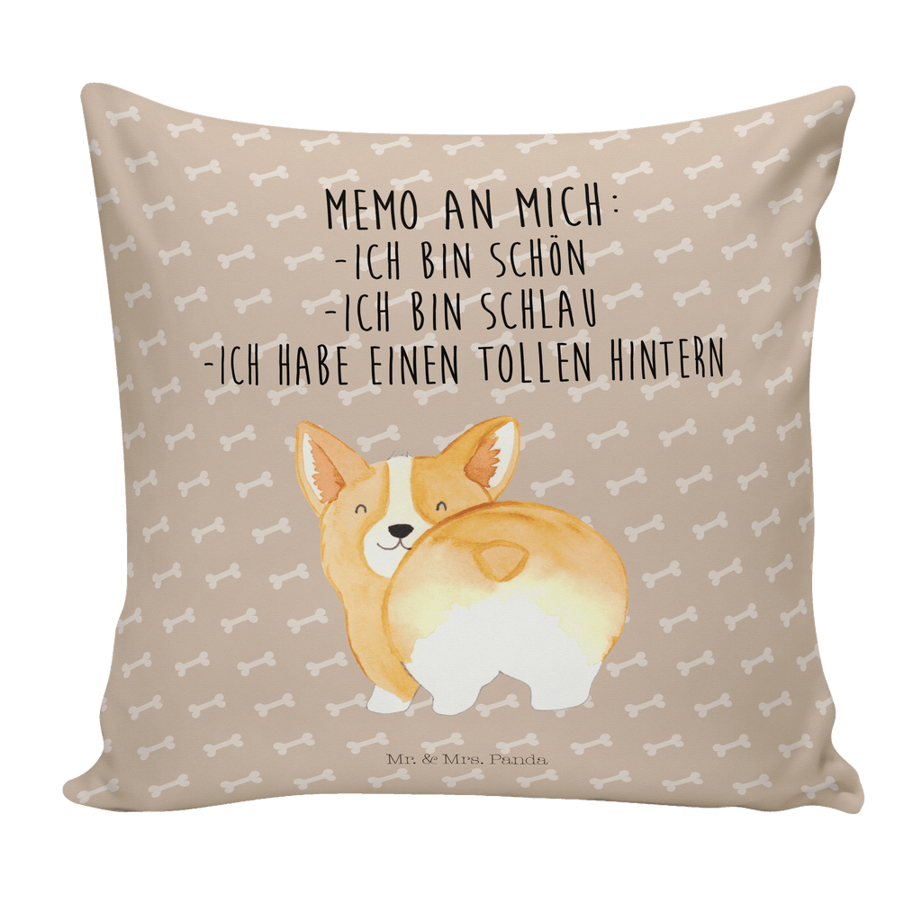 40x40 Kissen Corgie Po Kissenhülle, Kopfkissen, Sofakissen, Dekokissen, Motivkissen, Hund, Hundemotiv, Haustier, Hunderasse, Tierliebhaber, Hundebesitzer, Sprüche, Corgie, Hundeliebe, Motivation, Selbstliebe, Spruch