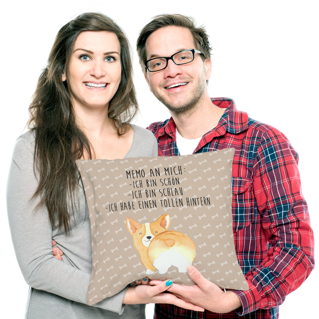 40x40 Kissen Corgie Po Kissenhülle, Kopfkissen, Sofakissen, Dekokissen, Motivkissen, Hund, Hundemotiv, Haustier, Hunderasse, Tierliebhaber, Hundebesitzer, Sprüche, Corgie, Hundeliebe, Motivation, Selbstliebe, Spruch