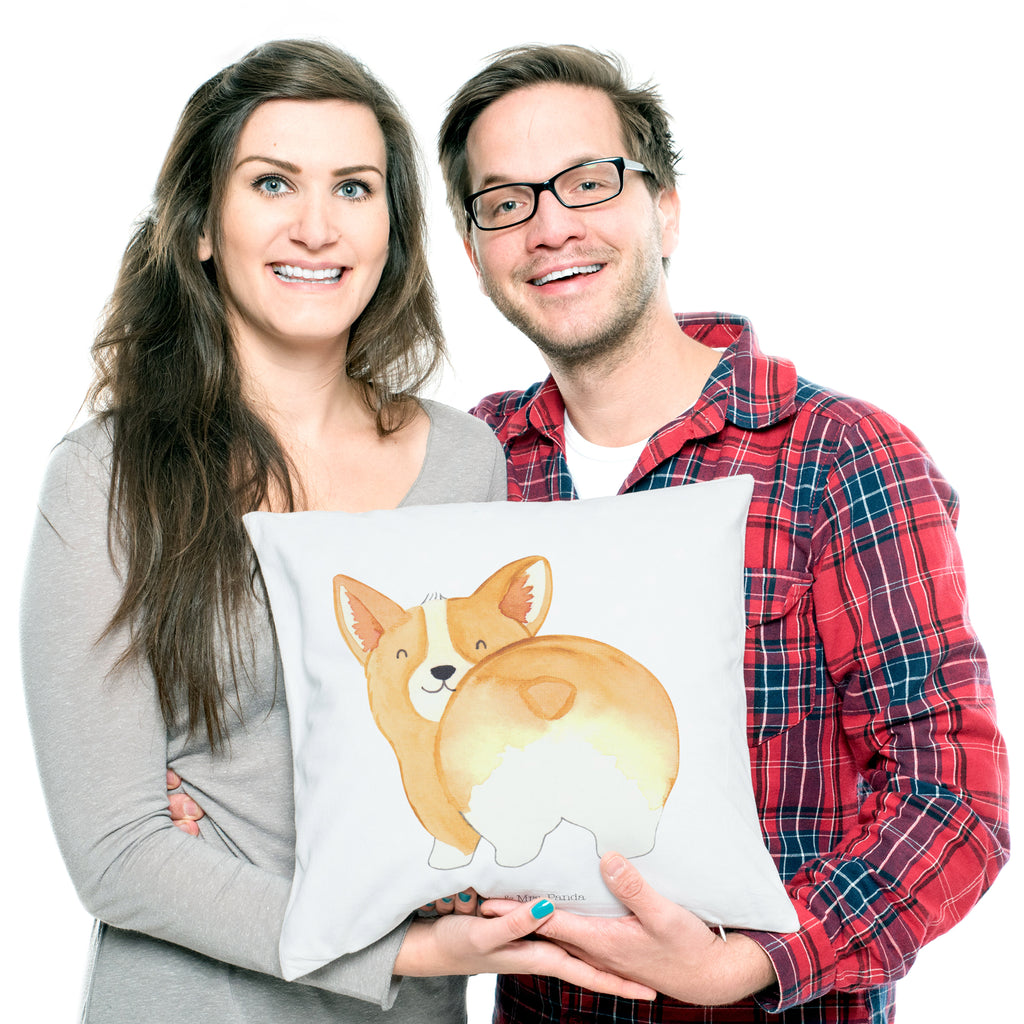 40x40 Kissen Corgie Po Kissenhülle, Kopfkissen, Sofakissen, Dekokissen, Motivkissen, Hund, Hundemotiv, Haustier, Hunderasse, Tierliebhaber, Hundebesitzer, Sprüche, Corgie, Hundeliebe, Motivation, Selbstliebe, Spruch