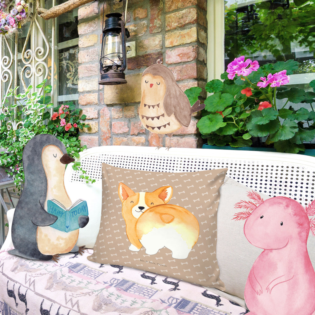 40x40 Kissen Corgie Po Kissenhülle, Kopfkissen, Sofakissen, Dekokissen, Motivkissen, Hund, Hundemotiv, Haustier, Hunderasse, Tierliebhaber, Hundebesitzer, Sprüche, Corgie, Hundeliebe, Motivation, Selbstliebe, Spruch