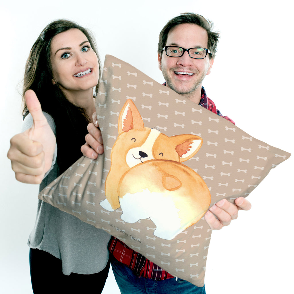 40x40 Kissen Corgie Po Kissenhülle, Kopfkissen, Sofakissen, Dekokissen, Motivkissen, Hund, Hundemotiv, Haustier, Hunderasse, Tierliebhaber, Hundebesitzer, Sprüche, Corgie, Hundeliebe, Motivation, Selbstliebe, Spruch