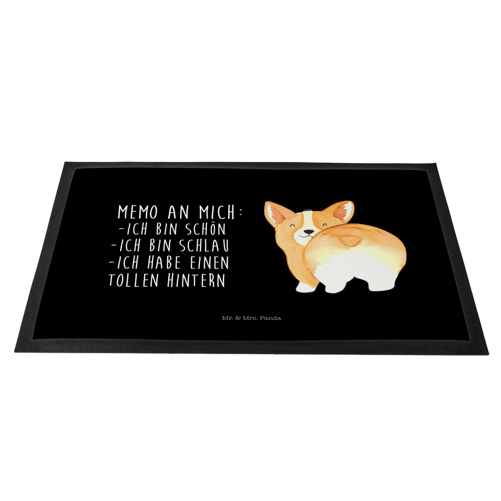 Fußmatte Corgie Po Corgie, Hund, Hundeliebe, Motivation, Selbstliebe, Spruch Türvorleger, Schmutzmatte, Fußabtreter, Matte, Schmutzfänger, Fußabstreifer, Schmutzfangmatte, Türmatte, Motivfußmatte,  Haustürmatte, Vorleger  Hund, Hundemotiv, Haustier, Hunderasse, Tierliebhaber, Hundebesitzer, Sprüche