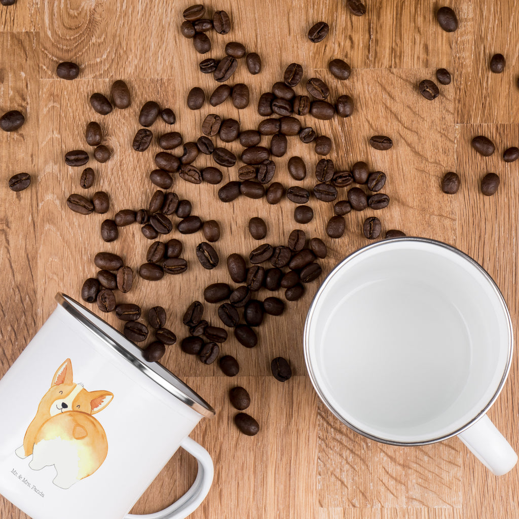 Camping Emaille Tasse Corgie Po Campingtasse, Trinkbecher, Metalltasse, Outdoor Tasse, Emaille Trinkbecher, Blechtasse Outdoor, Emaille Campingbecher, Edelstahl Trinkbecher, Metalltasse für Camping, Kaffee Blechtasse, Camping Tasse Metall, Hund, Hundemotiv, Haustier, Hunderasse, Tierliebhaber, Hundebesitzer, Sprüche, Corgie, Hundeliebe, Motivation, Selbstliebe, Spruch