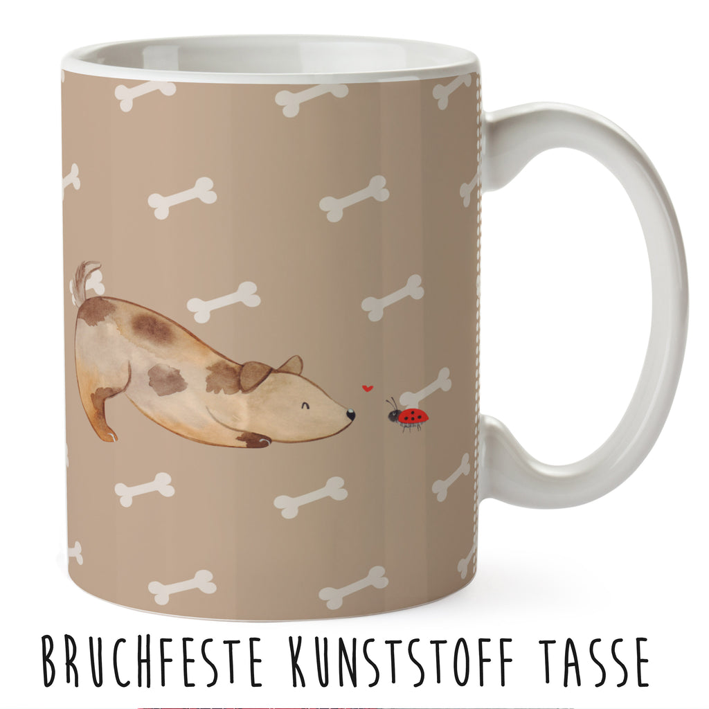 Kindertasse Hund Marienkäfer Kunststoff Tasse, Kindergarten, Tasse, Trinkbecher, Camping Becher, Kaffeetasse, Kunststoffbecher, Kindergartenbecher, Outdoorgeschirr, Kunststoffgeschirr, Reisebecher, Reisetasse, Kinderbecher, Hund, Hundemotiv, Haustier, Hunderasse, Tierliebhaber, Hundebesitzer, Sprüche, Hunde, Hundespruch, Marienkäfer, Mischling, Mischlinghund