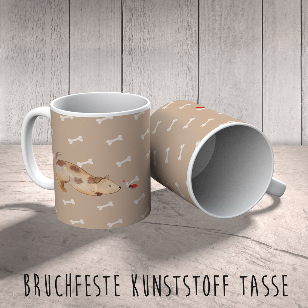 Kindertasse Hund Marienkäfer Kunststoff Tasse, Kindergarten, Tasse, Trinkbecher, Camping Becher, Kaffeetasse, Kunststoffbecher, Kindergartenbecher, Outdoorgeschirr, Kunststoffgeschirr, Reisebecher, Reisetasse, Kinderbecher, Hund, Hundemotiv, Haustier, Hunderasse, Tierliebhaber, Hundebesitzer, Sprüche, Hunde, Hundespruch, Marienkäfer, Mischling, Mischlinghund