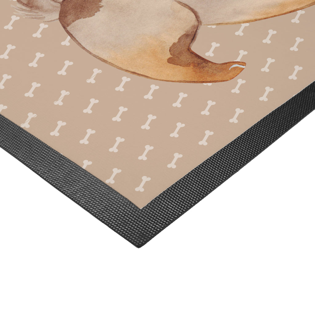 Fußmatte Hund Marienkäfer Hund, Hunde, Hundespruch, Sprüche, Marienkäfer, Mischling, Mischlinghund Türvorleger, Schmutzmatte, Fußabtreter, Matte, Schmutzfänger, Fußabstreifer, Schmutzfangmatte, Türmatte, Motivfußmatte,  Haustürmatte, Vorleger  Hund, Hundemotiv, Haustier, Hunderasse, Tierliebhaber, Hundebesitzer, Sprüche