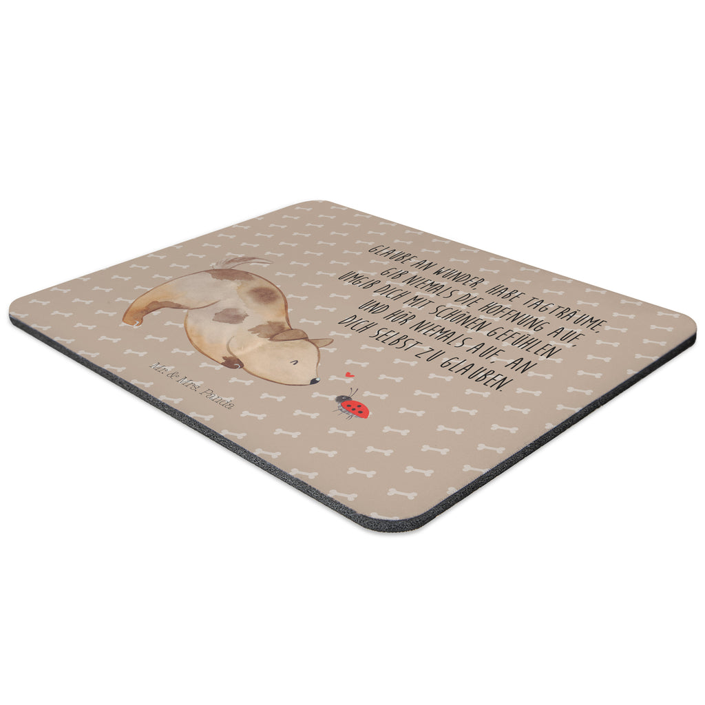 Mauspad Hund Marienkäfer Mousepad, Computer zubehör, Büroausstattung, PC Zubehör, Arbeitszimmer, Mauspad, Einzigartiges Mauspad, Designer Mauspad, Hund, Hundemotiv, Haustier, Hunderasse, Tierliebhaber, Hundebesitzer, Sprüche, Hunde, Hundespruch, Marienkäfer, Mischling, Mischlinghund