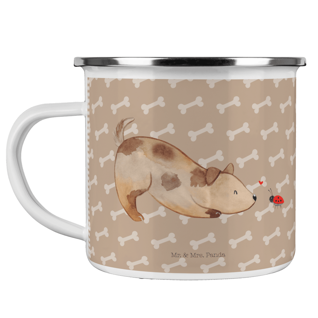 Camping Emaille Tasse Hund Marienkäfer Campingtasse, Trinkbecher, Metalltasse, Outdoor Tasse, Emaille Trinkbecher, Blechtasse Outdoor, Emaille Campingbecher, Edelstahl Trinkbecher, Metalltasse für Camping, Kaffee Blechtasse, Camping Tasse Metall, Hund, Hundemotiv, Haustier, Hunderasse, Tierliebhaber, Hundebesitzer, Sprüche, Hunde, Hundespruch, Marienkäfer, Mischling, Mischlinghund