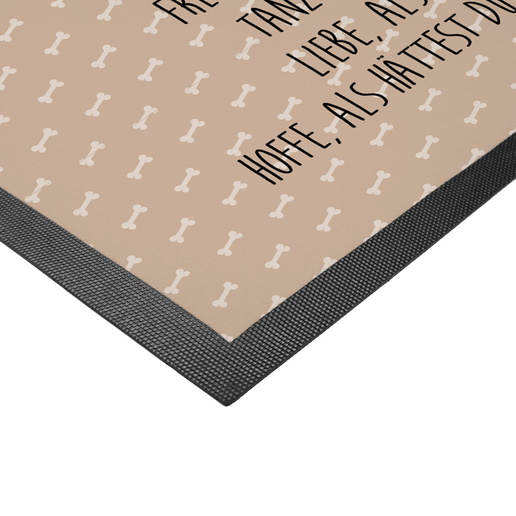 Fußmatte Corgie Corgie, Hund, Welsh Corgie Pembroke, britisch, Motivation, Spruch, Sprüche, Hundespruch, Lebensfreude	 Türvorleger, Schmutzmatte, Fußabtreter, Matte, Schmutzfänger, Fußabstreifer, Schmutzfangmatte, Türmatte, Motivfußmatte,  Haustürmatte, Vorleger  Hund, Hundemotiv, Haustier, Hunderasse, Tierliebhaber, Hundebesitzer, Sprüche