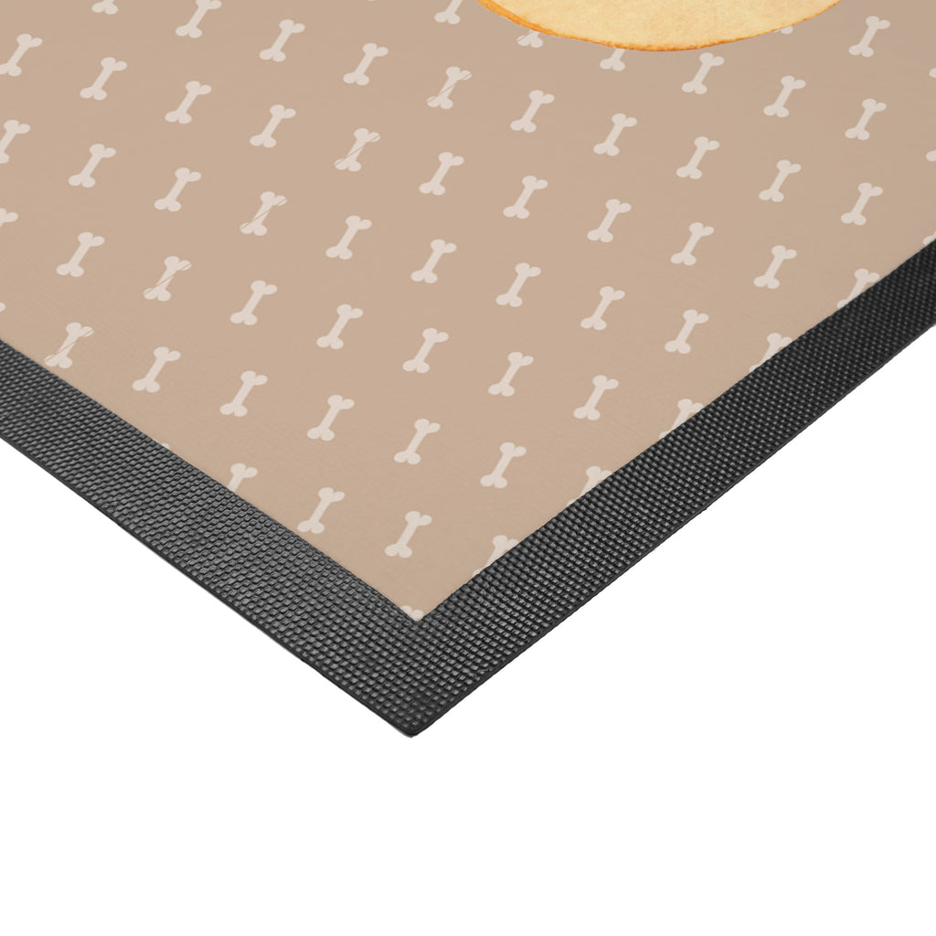 Fußmatte Corgie Corgie, Hund, Welsh Corgie Pembroke, britisch, Motivation, Spruch, Sprüche, Hundespruch, Lebensfreude	 Türvorleger, Schmutzmatte, Fußabtreter, Matte, Schmutzfänger, Fußabstreifer, Schmutzfangmatte, Türmatte, Motivfußmatte,  Haustürmatte, Vorleger  Hund, Hundemotiv, Haustier, Hunderasse, Tierliebhaber, Hundebesitzer, Sprüche