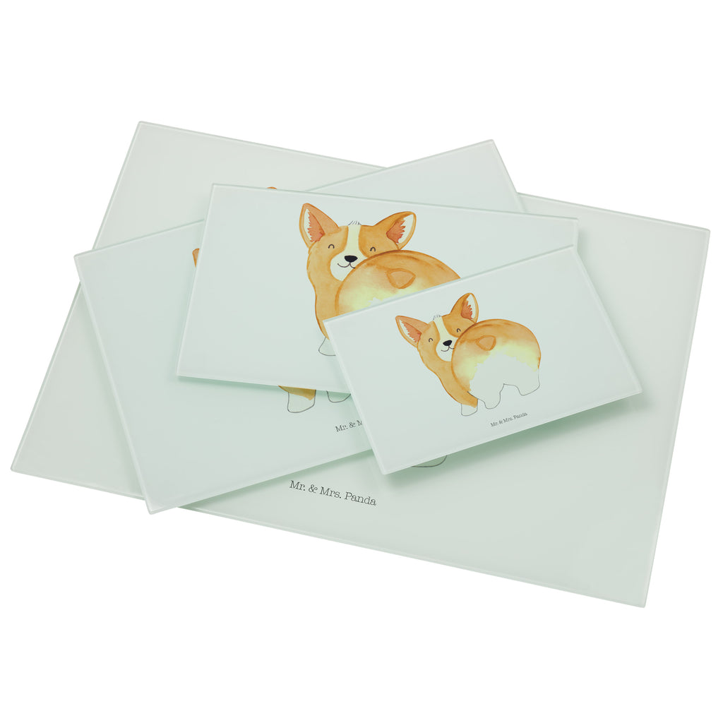 Medium Glas Schneidbrett Corgie Po Glasschneidebrett, Schneidebrett, Hund, Hundemotiv, Haustier, Hunderasse, Tierliebhaber, Hundebesitzer, Sprüche, Corgie, Hundeliebe, Motivation, Selbstliebe, Spruch