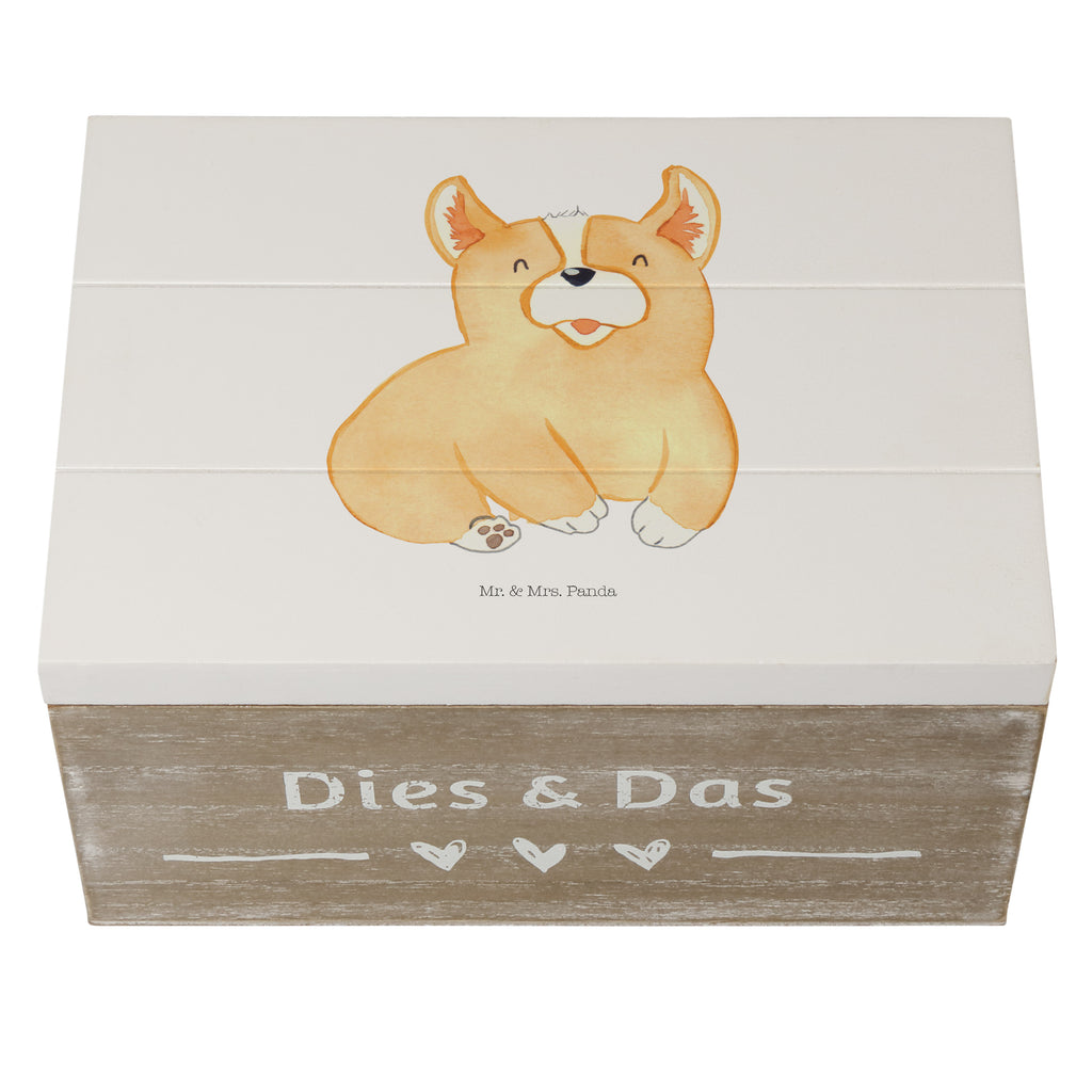 Holzkiste Corgie Holzkiste, Kiste, Schatzkiste, Truhe, Schatulle, XXL, Erinnerungsbox, Erinnerungskiste, Dekokiste, Aufbewahrungsbox, Hund, Hundemotiv, Haustier, Hunderasse, Tierliebhaber, Hundebesitzer, Sprüche, Corgie, Welsh Corgie Pembroke, britisch, Motivation, Spruch, Hundespruch, Lebensfreude