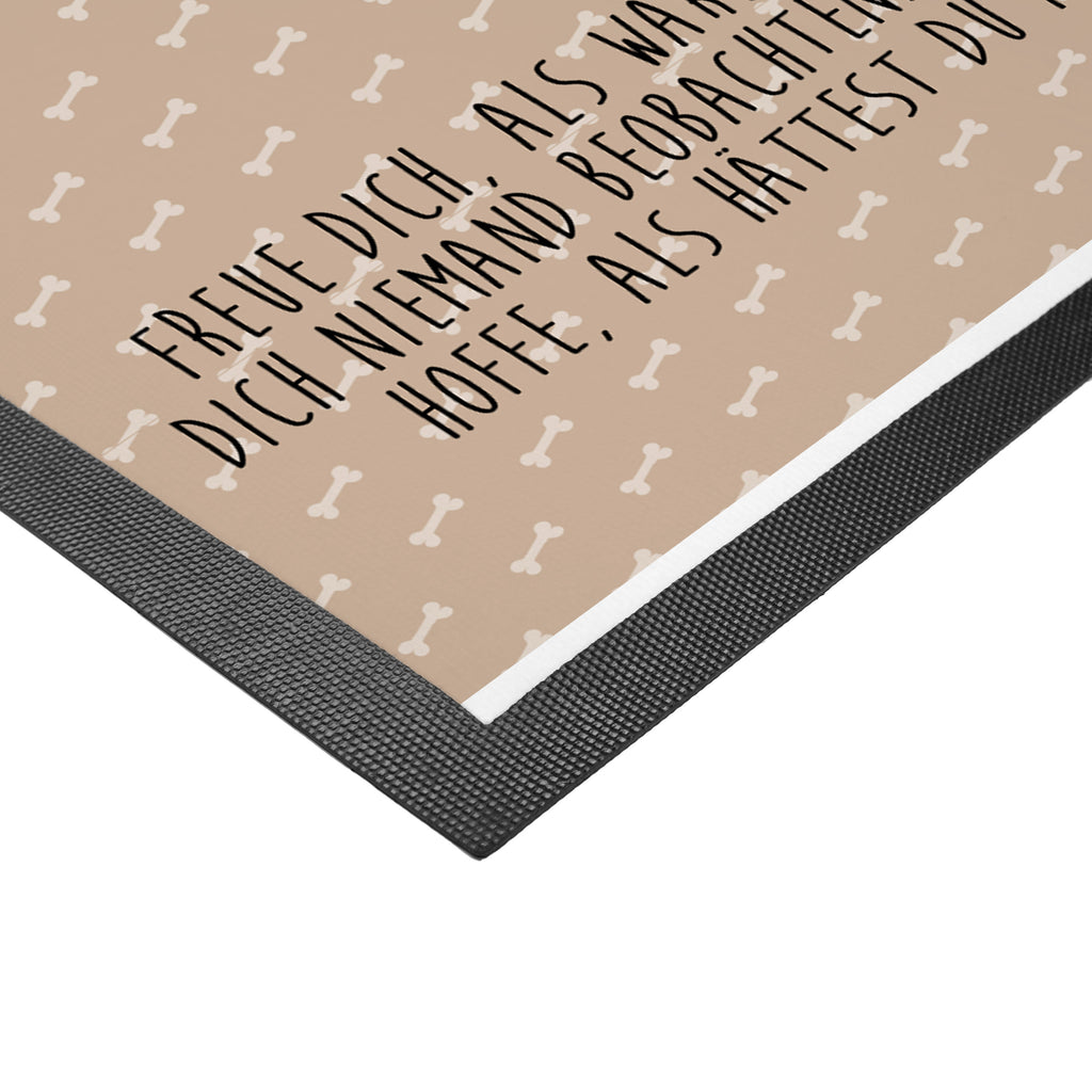 Fußmatte Corgie Corgie, Hund, Welsh Corgie Pembroke, britisch, Motivation, Spruch, Sprüche, Hundespruch, Lebensfreude	 Türvorleger, Schmutzmatte, Fußabtreter, Matte, Schmutzfänger, Fußabstreifer, Schmutzfangmatte, Türmatte, Motivfußmatte,  Haustürmatte, Vorleger  Hund, Hundemotiv, Haustier, Hunderasse, Tierliebhaber, Hundebesitzer, Sprüche