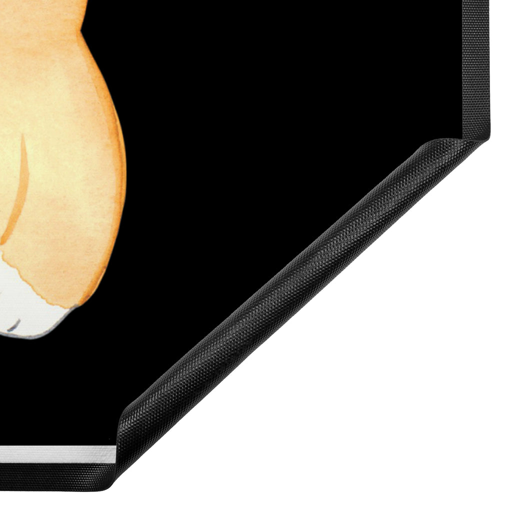 Fußmatte Corgie Corgie, Hund, Welsh Corgie Pembroke, britisch, Motivation, Spruch, Sprüche, Hundespruch, Lebensfreude	 Türvorleger, Schmutzmatte, Fußabtreter, Matte, Schmutzfänger, Fußabstreifer, Schmutzfangmatte, Türmatte, Motivfußmatte,  Haustürmatte, Vorleger  Hund, Hundemotiv, Haustier, Hunderasse, Tierliebhaber, Hundebesitzer, Sprüche