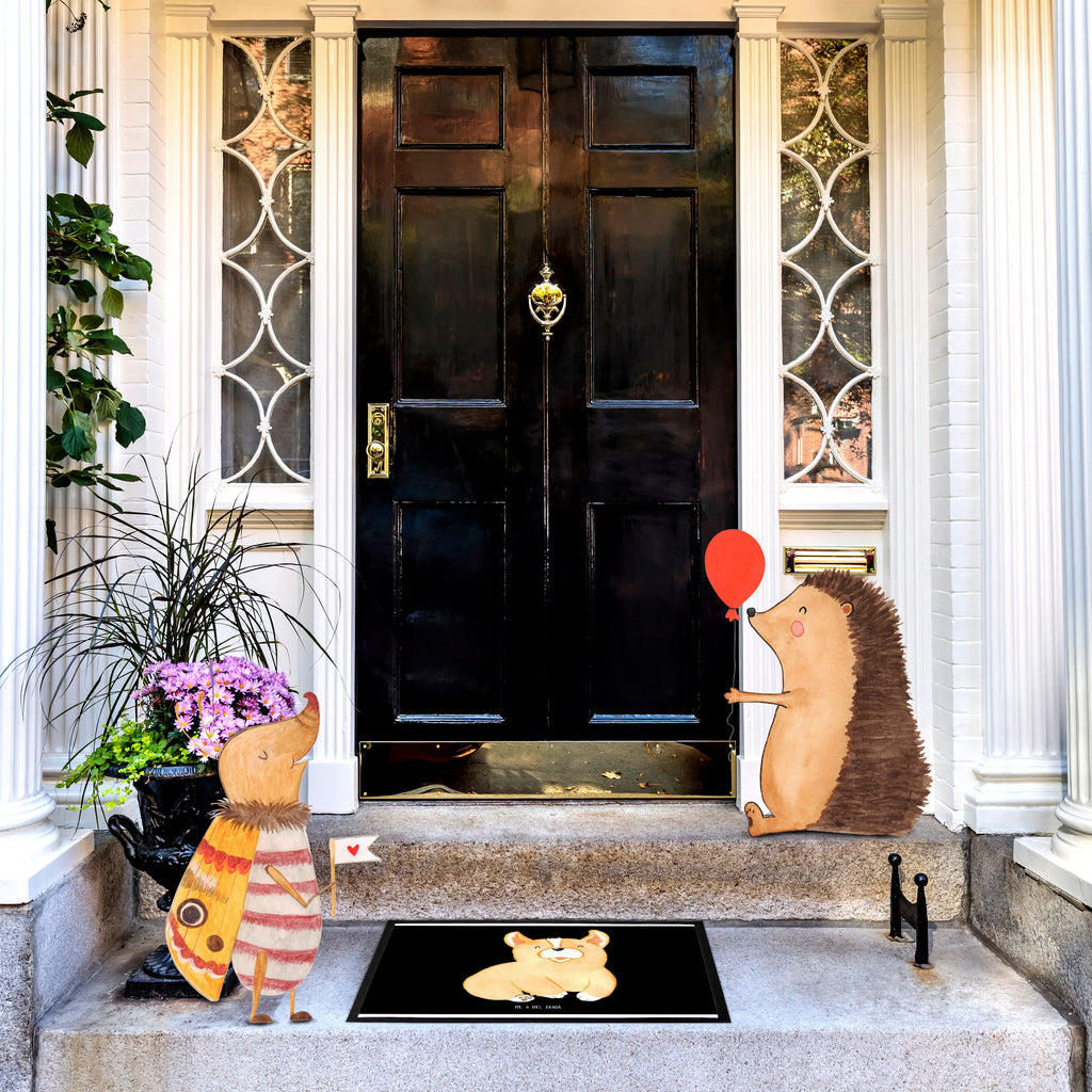 Fußmatte Corgie Corgie, Hund, Welsh Corgie Pembroke, britisch, Motivation, Spruch, Sprüche, Hundespruch, Lebensfreude	 Türvorleger, Schmutzmatte, Fußabtreter, Matte, Schmutzfänger, Fußabstreifer, Schmutzfangmatte, Türmatte, Motivfußmatte,  Haustürmatte, Vorleger  Hund, Hundemotiv, Haustier, Hunderasse, Tierliebhaber, Hundebesitzer, Sprüche