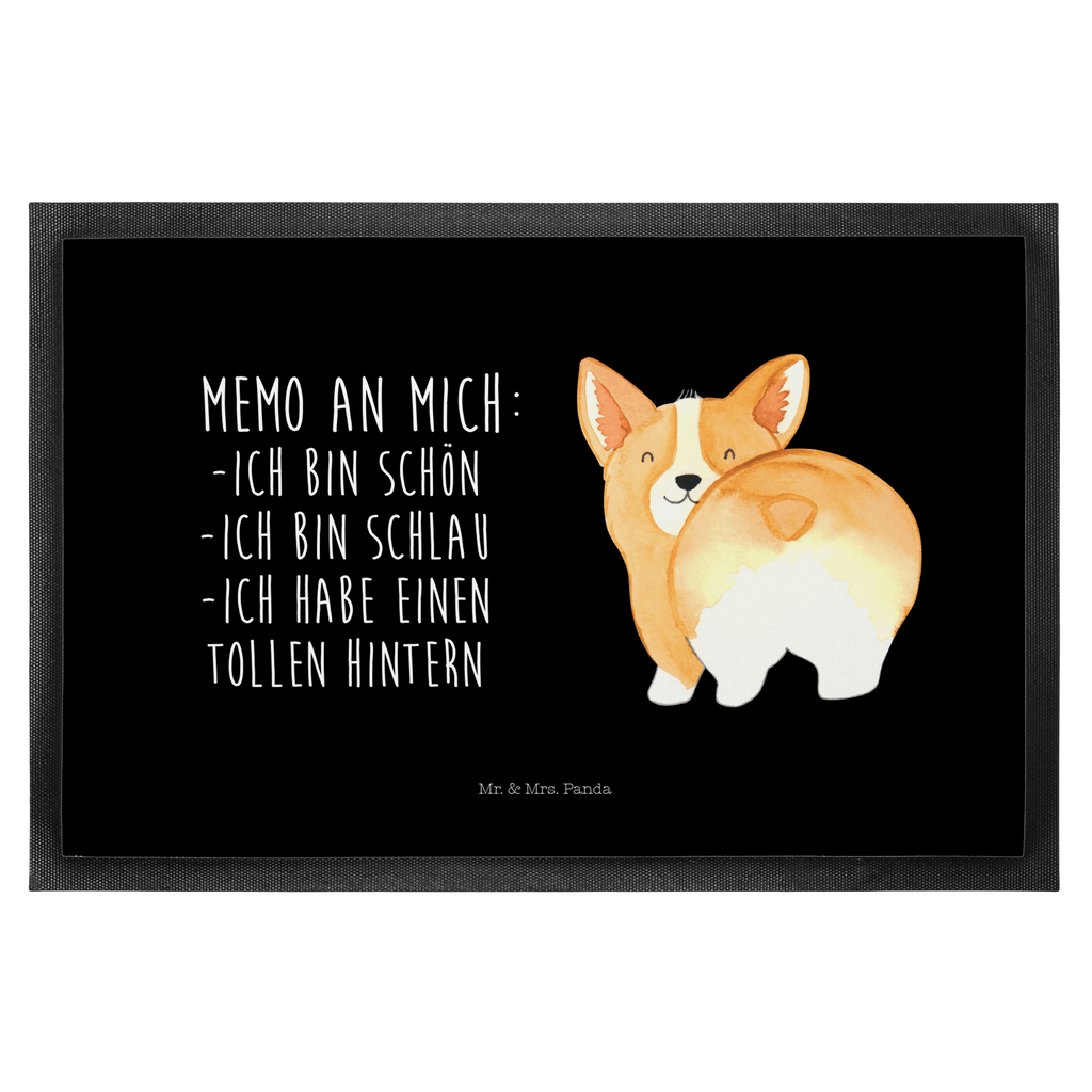 Fußmatte Corgie Po Corgie, Hund, Hundeliebe, Motivation, Selbstliebe, Spruch Türvorleger, Schmutzmatte, Fußabtreter, Matte, Schmutzfänger, Fußabstreifer, Schmutzfangmatte, Türmatte, Motivfußmatte,  Haustürmatte, Vorleger  Hund, Hundemotiv, Haustier, Hunderasse, Tierliebhaber, Hundebesitzer, Sprüche