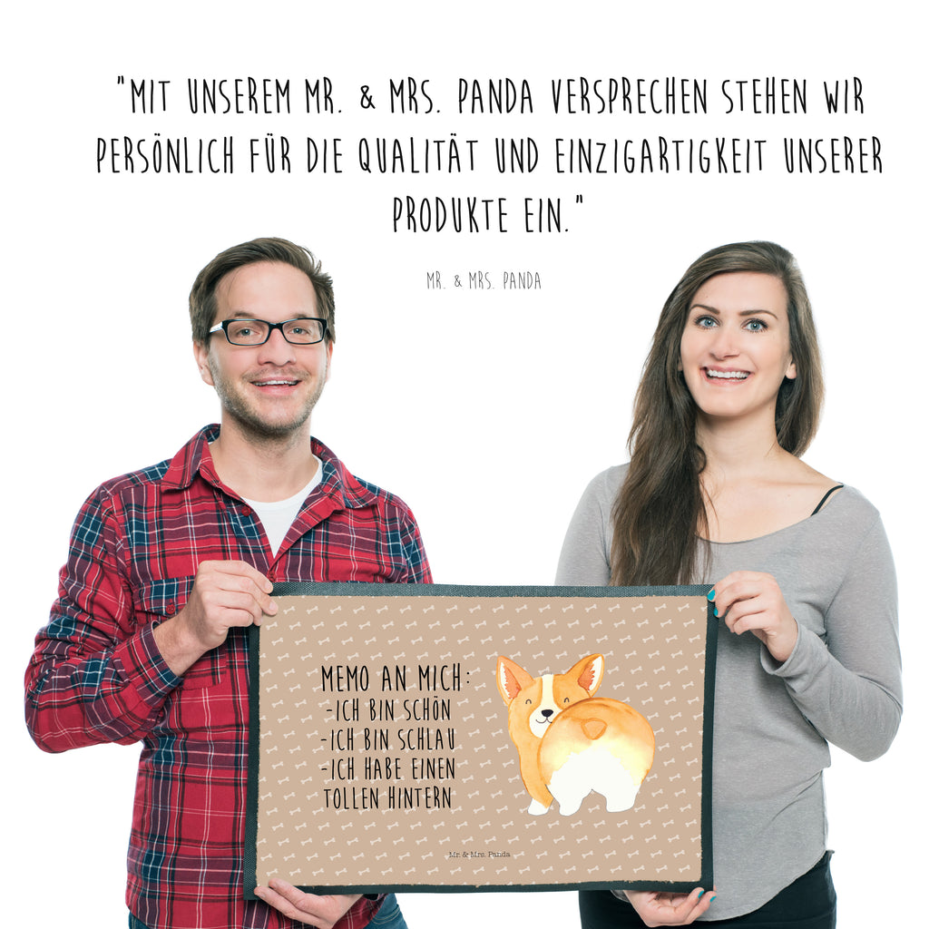 Fußmatte Corgie Po Corgie, Hund, Hundeliebe, Motivation, Selbstliebe, Spruch Türvorleger, Schmutzmatte, Fußabtreter, Matte, Schmutzfänger, Fußabstreifer, Schmutzfangmatte, Türmatte, Motivfußmatte,  Haustürmatte, Vorleger  Hund, Hundemotiv, Haustier, Hunderasse, Tierliebhaber, Hundebesitzer, Sprüche