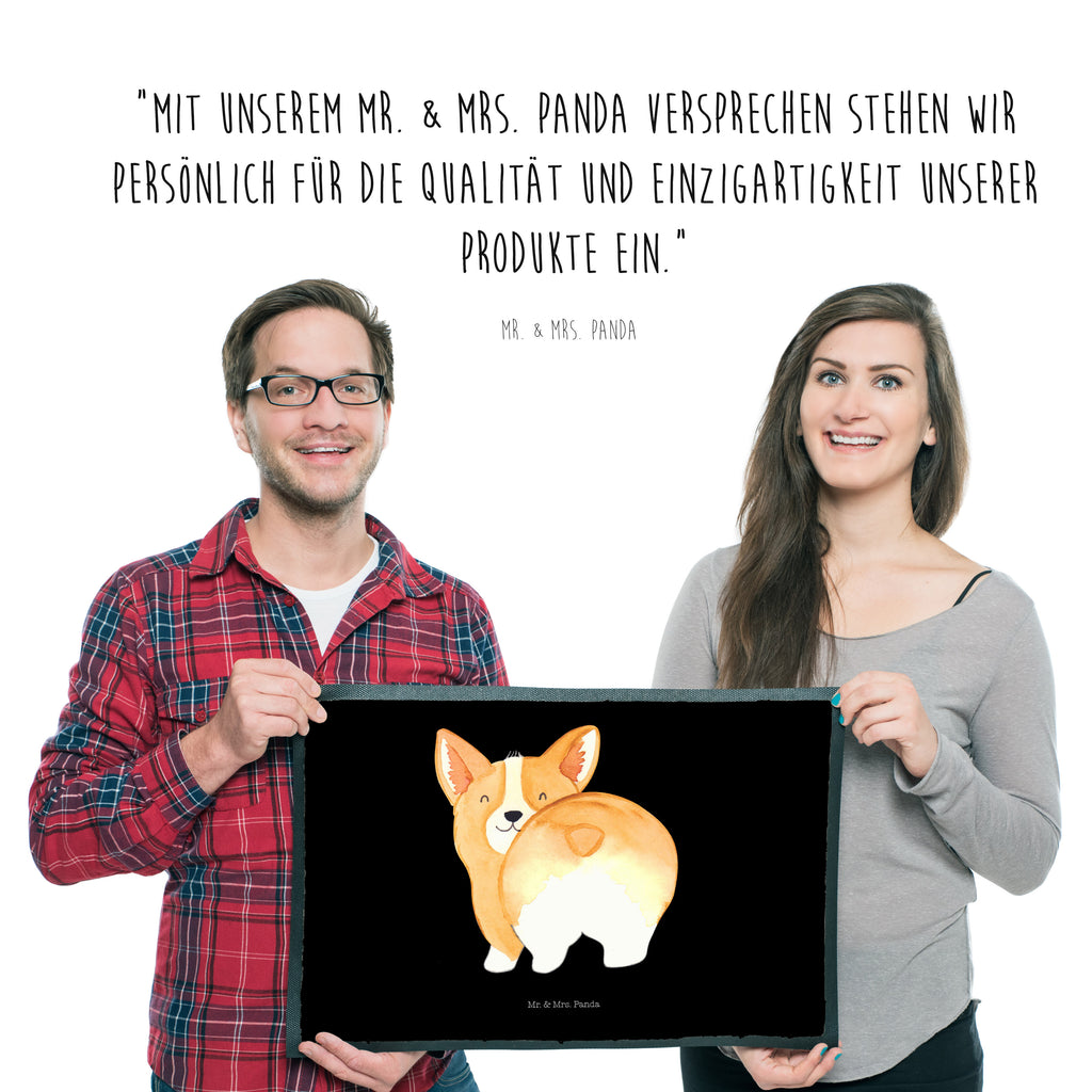 Fußmatte Corgie Po Corgie, Hund, Hundeliebe, Motivation, Selbstliebe, Spruch Türvorleger, Schmutzmatte, Fußabtreter, Matte, Schmutzfänger, Fußabstreifer, Schmutzfangmatte, Türmatte, Motivfußmatte,  Haustürmatte, Vorleger  Hund, Hundemotiv, Haustier, Hunderasse, Tierliebhaber, Hundebesitzer, Sprüche