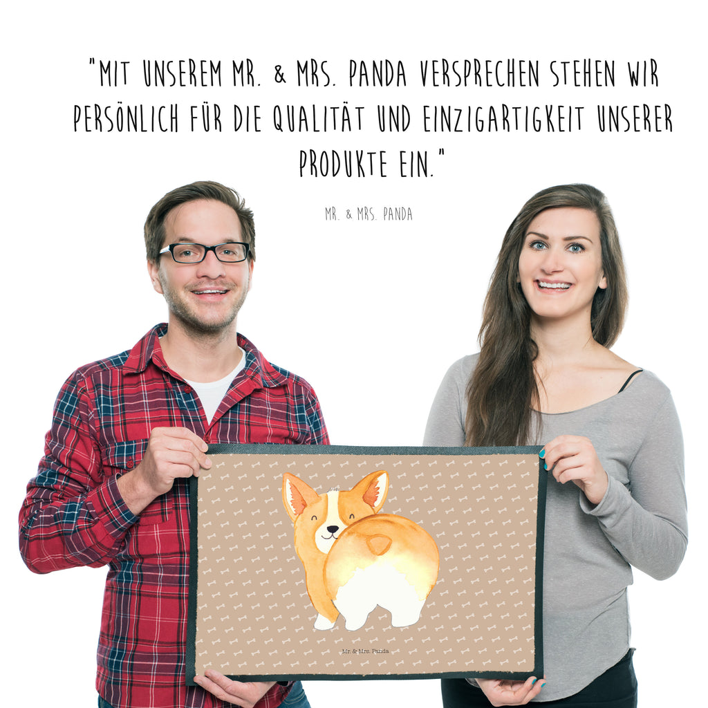 Fußmatte Corgie Po Corgie, Hund, Hundeliebe, Motivation, Selbstliebe, Spruch Türvorleger, Schmutzmatte, Fußabtreter, Matte, Schmutzfänger, Fußabstreifer, Schmutzfangmatte, Türmatte, Motivfußmatte,  Haustürmatte, Vorleger  Hund, Hundemotiv, Haustier, Hunderasse, Tierliebhaber, Hundebesitzer, Sprüche