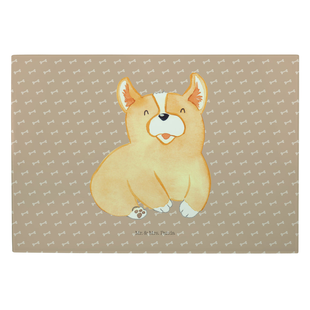 XL Glas Schneidbrett Corgie Glasschneidebrett, Schneidebrett, Frühstücksbrett, Küche, Hund, Hundemotiv, Haustier, Hunderasse, Tierliebhaber, Hundebesitzer, Sprüche, Corgie, Welsh Corgie Pembroke, britisch, Motivation, Spruch, Hundespruch, Lebensfreude