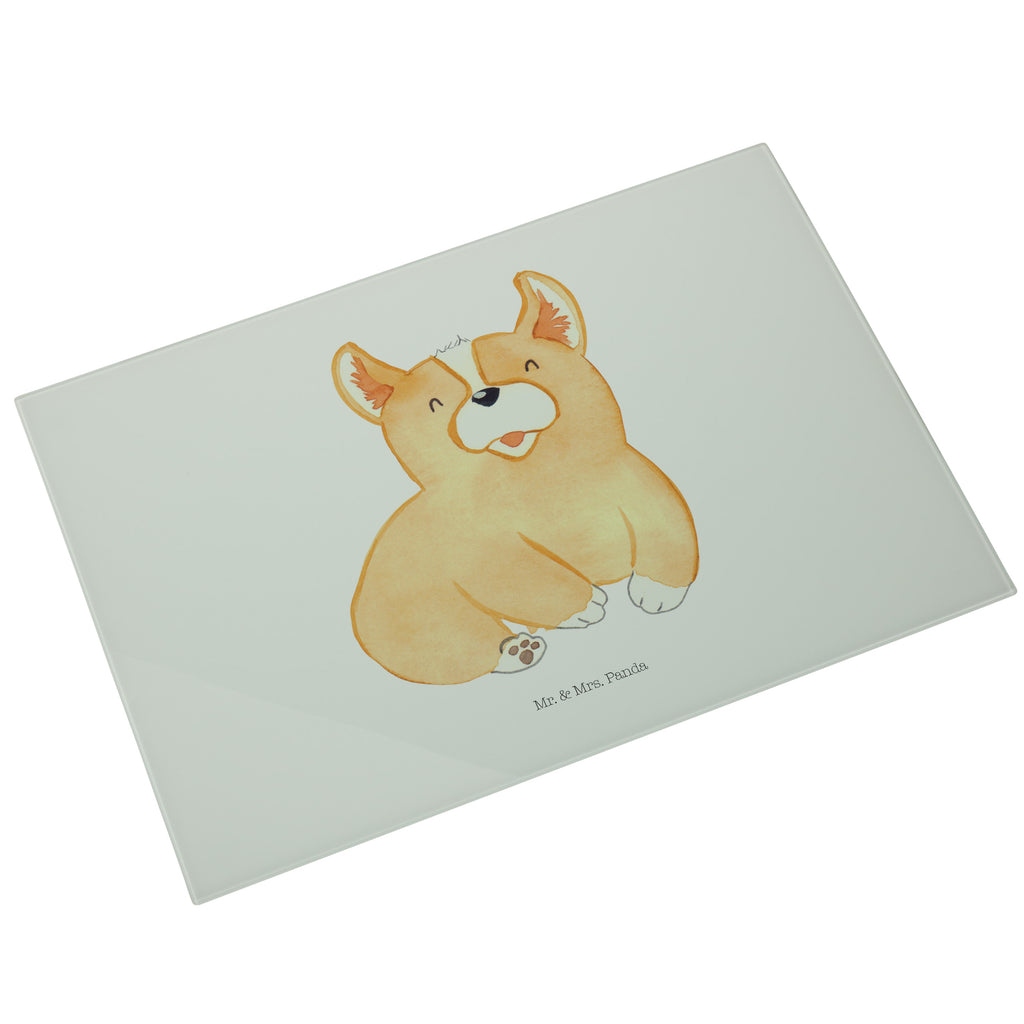 XL Glas Schneidbrett Corgie Glasschneidebrett, Schneidebrett, Frühstücksbrett, Küche, Hund, Hundemotiv, Haustier, Hunderasse, Tierliebhaber, Hundebesitzer, Sprüche, Corgie, Welsh Corgie Pembroke, britisch, Motivation, Spruch, Hundespruch, Lebensfreude