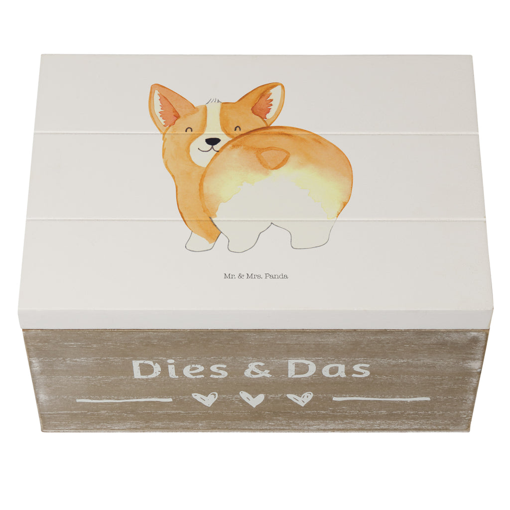 Holzkiste Corgie Po Holzkiste, Kiste, Schatzkiste, Truhe, Schatulle, XXL, Erinnerungsbox, Erinnerungskiste, Dekokiste, Aufbewahrungsbox, Hund, Hundemotiv, Haustier, Hunderasse, Tierliebhaber, Hundebesitzer, Sprüche, Corgie, Hundeliebe, Motivation, Selbstliebe, Spruch