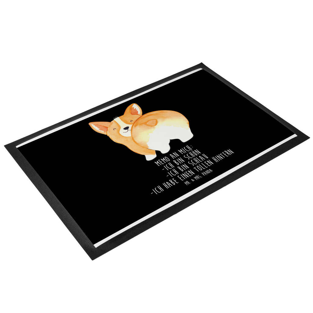 Fußmatte Corgie Po Corgie, Hund, Hundeliebe, Motivation, Selbstliebe, Spruch Türvorleger, Schmutzmatte, Fußabtreter, Matte, Schmutzfänger, Fußabstreifer, Schmutzfangmatte, Türmatte, Motivfußmatte,  Haustürmatte, Vorleger  Hund, Hundemotiv, Haustier, Hunderasse, Tierliebhaber, Hundebesitzer, Sprüche