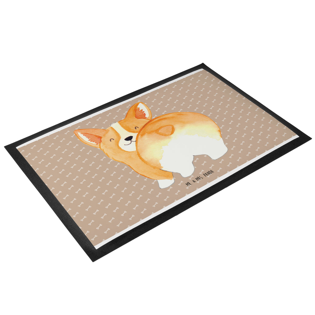 Fußmatte Corgie Po Corgie, Hund, Hundeliebe, Motivation, Selbstliebe, Spruch Türvorleger, Schmutzmatte, Fußabtreter, Matte, Schmutzfänger, Fußabstreifer, Schmutzfangmatte, Türmatte, Motivfußmatte,  Haustürmatte, Vorleger  Hund, Hundemotiv, Haustier, Hunderasse, Tierliebhaber, Hundebesitzer, Sprüche