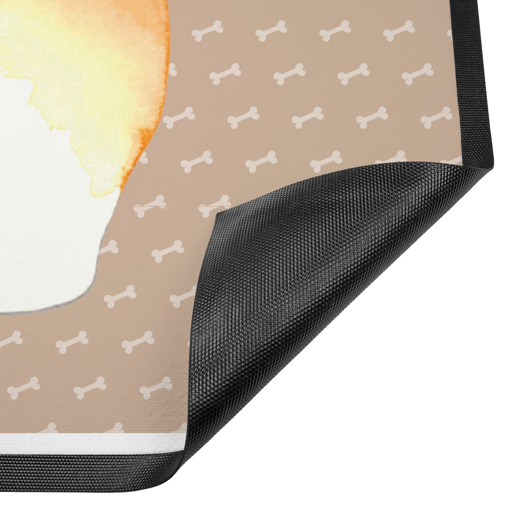 Fußmatte Corgie Po Corgie, Hund, Hundeliebe, Motivation, Selbstliebe, Spruch Türvorleger, Schmutzmatte, Fußabtreter, Matte, Schmutzfänger, Fußabstreifer, Schmutzfangmatte, Türmatte, Motivfußmatte,  Haustürmatte, Vorleger  Hund, Hundemotiv, Haustier, Hunderasse, Tierliebhaber, Hundebesitzer, Sprüche