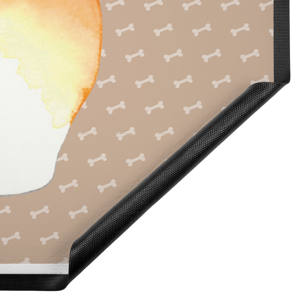 Fußmatte Corgie Po Corgie, Hund, Hundeliebe, Motivation, Selbstliebe, Spruch Türvorleger, Schmutzmatte, Fußabtreter, Matte, Schmutzfänger, Fußabstreifer, Schmutzfangmatte, Türmatte, Motivfußmatte,  Haustürmatte, Vorleger  Hund, Hundemotiv, Haustier, Hunderasse, Tierliebhaber, Hundebesitzer, Sprüche