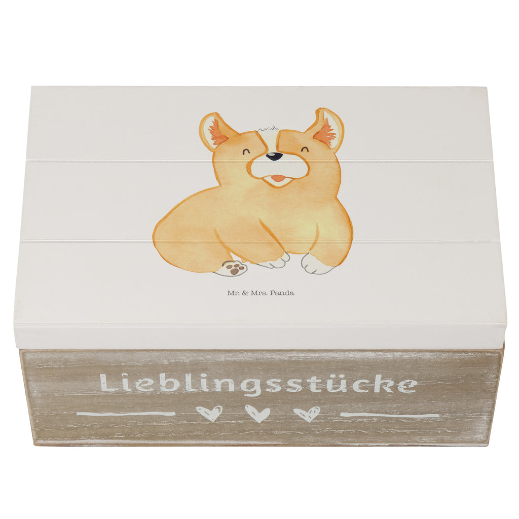 Holzkiste Corgie Holzkiste, Kiste, Schatzkiste, Truhe, Schatulle, XXL, Erinnerungsbox, Erinnerungskiste, Dekokiste, Aufbewahrungsbox, Hund, Hundemotiv, Haustier, Hunderasse, Tierliebhaber, Hundebesitzer, Sprüche, Corgie, Welsh Corgie Pembroke, britisch, Motivation, Spruch, Hundespruch, Lebensfreude