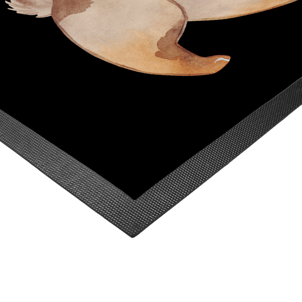 Fußmatte Hund Marienkäfer Hund, Hunde, Hundespruch, Sprüche, Marienkäfer, Mischling, Mischlinghund Türvorleger, Schmutzmatte, Fußabtreter, Matte, Schmutzfänger, Fußabstreifer, Schmutzfangmatte, Türmatte, Motivfußmatte,  Haustürmatte, Vorleger  Hund, Hundemotiv, Haustier, Hunderasse, Tierliebhaber, Hundebesitzer, Sprüche