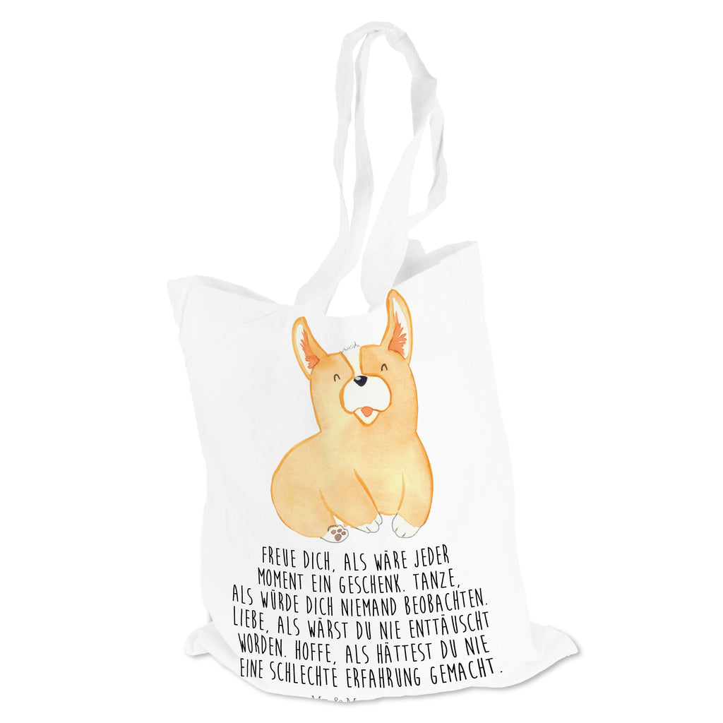 Tragetasche Corgie Beuteltasche, Beutel, Einkaufstasche, Jutebeutel, Stoffbeutel, Hund, Hundemotiv, Haustier, Hunderasse, Tierliebhaber, Hundebesitzer, Sprüche, Corgie, Welsh Corgie Pembroke, britisch, Motivation, Spruch, Hundespruch, Lebensfreude