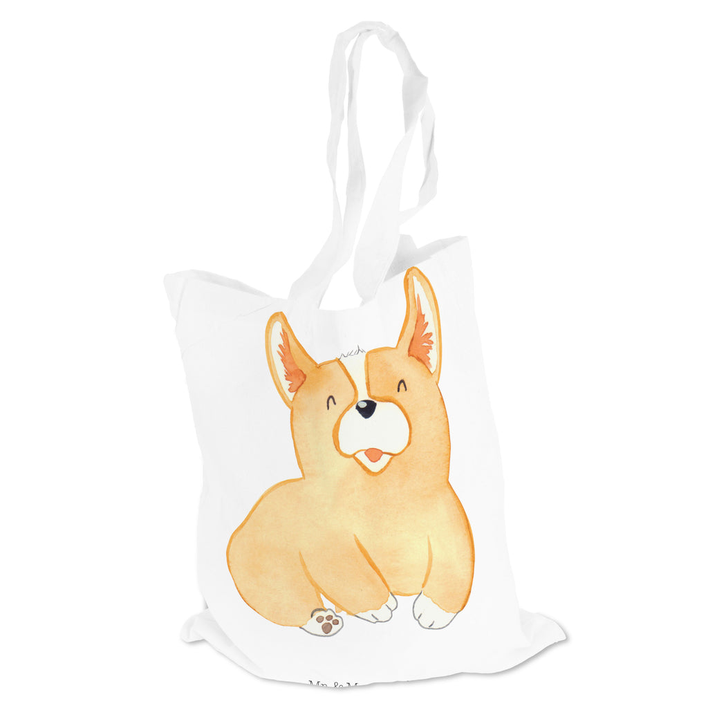 Tragetasche Corgie Beuteltasche, Beutel, Einkaufstasche, Jutebeutel, Stoffbeutel, Hund, Hundemotiv, Haustier, Hunderasse, Tierliebhaber, Hundebesitzer, Sprüche, Corgie, Welsh Corgie Pembroke, britisch, Motivation, Spruch, Hundespruch, Lebensfreude
