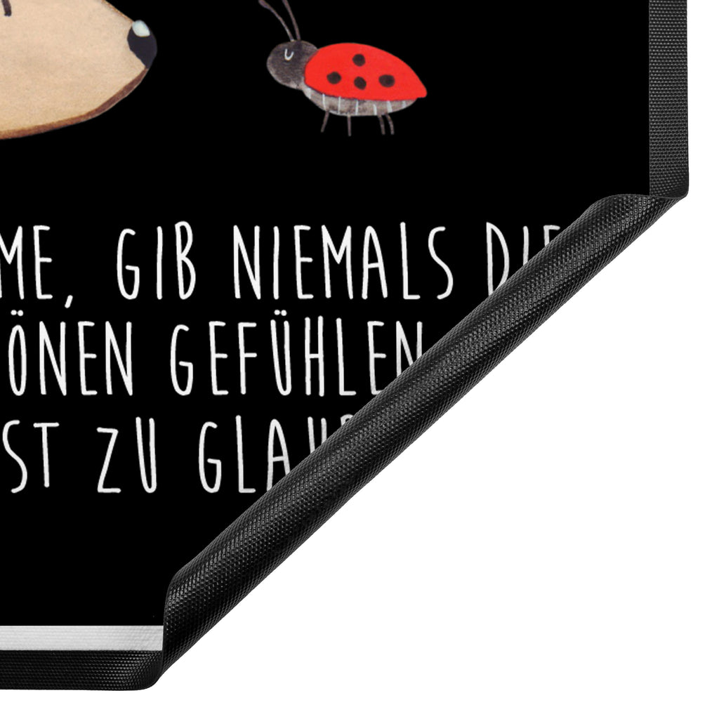 Fußmatte Hund Marienkäfer Hund, Hunde, Hundespruch, Sprüche, Marienkäfer, Mischling, Mischlinghund Türvorleger, Schmutzmatte, Fußabtreter, Matte, Schmutzfänger, Fußabstreifer, Schmutzfangmatte, Türmatte, Motivfußmatte,  Haustürmatte, Vorleger  Hund, Hundemotiv, Haustier, Hunderasse, Tierliebhaber, Hundebesitzer, Sprüche