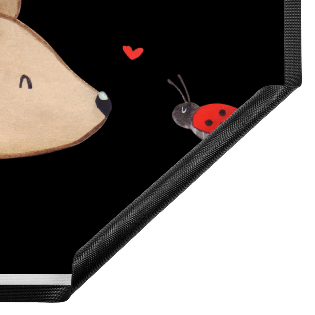 Fußmatte Hund Marienkäfer Hund, Hunde, Hundespruch, Sprüche, Marienkäfer, Mischling, Mischlinghund Türvorleger, Schmutzmatte, Fußabtreter, Matte, Schmutzfänger, Fußabstreifer, Schmutzfangmatte, Türmatte, Motivfußmatte,  Haustürmatte, Vorleger  Hund, Hundemotiv, Haustier, Hunderasse, Tierliebhaber, Hundebesitzer, Sprüche