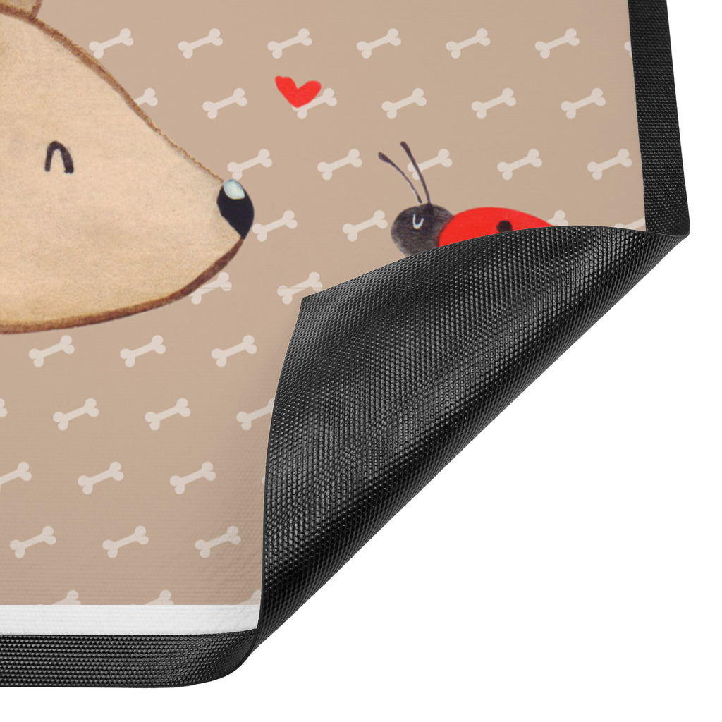 Fußmatte Hund Marienkäfer Hund, Hunde, Hundespruch, Sprüche, Marienkäfer, Mischling, Mischlinghund Türvorleger, Schmutzmatte, Fußabtreter, Matte, Schmutzfänger, Fußabstreifer, Schmutzfangmatte, Türmatte, Motivfußmatte,  Haustürmatte, Vorleger  Hund, Hundemotiv, Haustier, Hunderasse, Tierliebhaber, Hundebesitzer, Sprüche