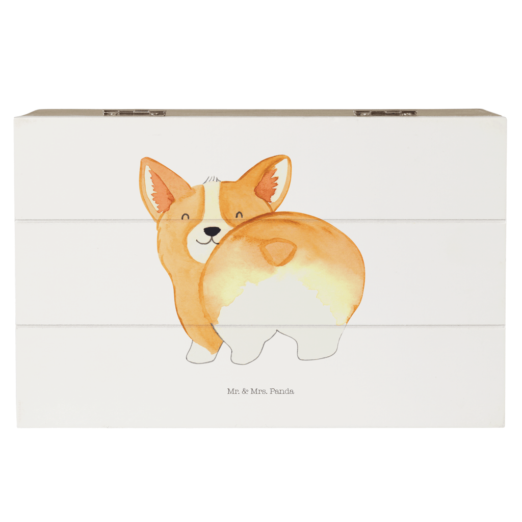 Holzkiste Corgie Po Holzkiste, Kiste, Schatzkiste, Truhe, Schatulle, XXL, Erinnerungsbox, Erinnerungskiste, Dekokiste, Aufbewahrungsbox, Hund, Hundemotiv, Haustier, Hunderasse, Tierliebhaber, Hundebesitzer, Sprüche, Corgie, Hundeliebe, Motivation, Selbstliebe, Spruch