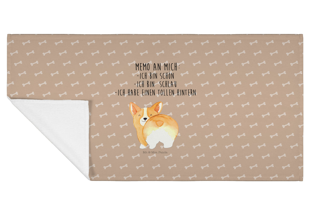 50 x 100 Handtuch Corgie Po Handtuch, Badehandtuch, Badezimmer, Handtücher, groß, Kinder, Baby, Hund, Hundemotiv, Haustier, Hunderasse, Tierliebhaber, Hundebesitzer, Sprüche, Corgie, Hundeliebe, Motivation, Selbstliebe, Spruch