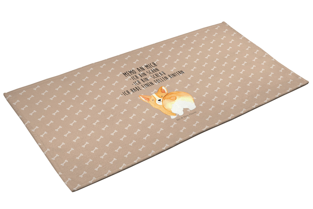 50 x 100 Handtuch Corgie Po Handtuch, Badehandtuch, Badezimmer, Handtücher, groß, Kinder, Baby, Hund, Hundemotiv, Haustier, Hunderasse, Tierliebhaber, Hundebesitzer, Sprüche, Corgie, Hundeliebe, Motivation, Selbstliebe, Spruch