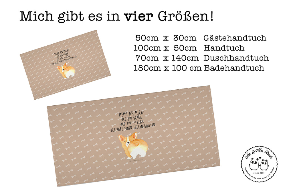 50 x 100 Handtuch Corgie Po Handtuch, Badehandtuch, Badezimmer, Handtücher, groß, Kinder, Baby, Hund, Hundemotiv, Haustier, Hunderasse, Tierliebhaber, Hundebesitzer, Sprüche, Corgie, Hundeliebe, Motivation, Selbstliebe, Spruch
